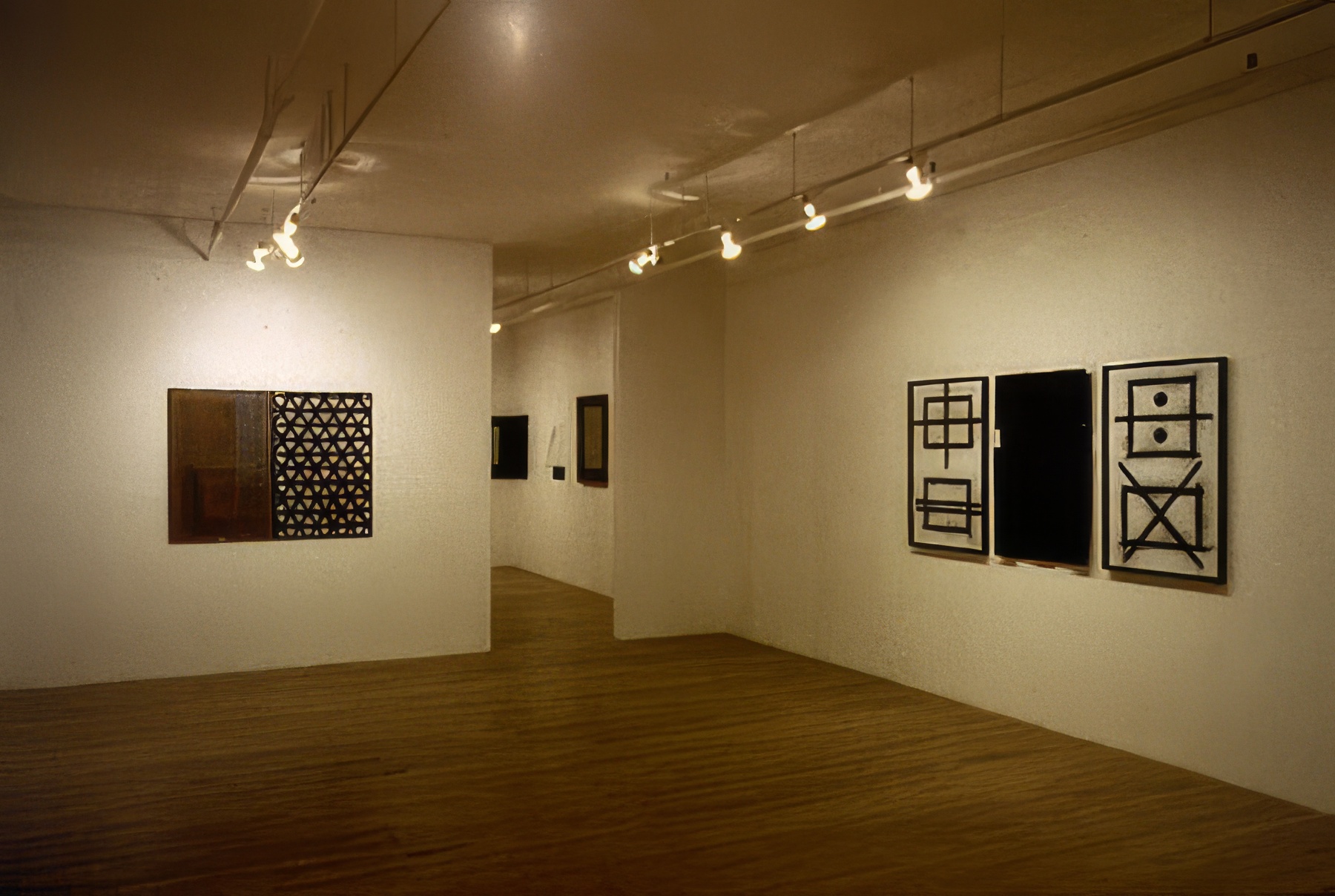 Exhibition installation, partial view