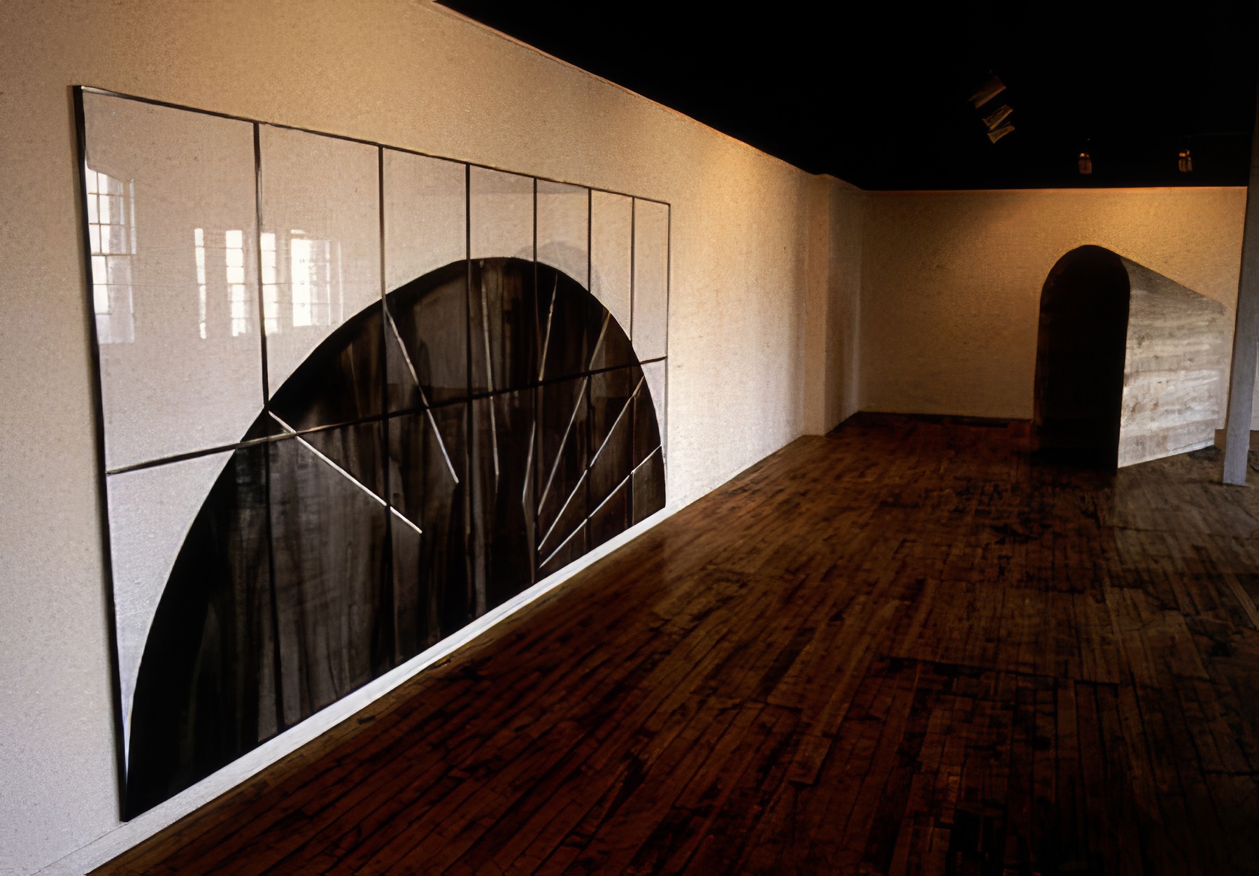 Installation view of solo-exhibition at Galerie Optica, Montréal