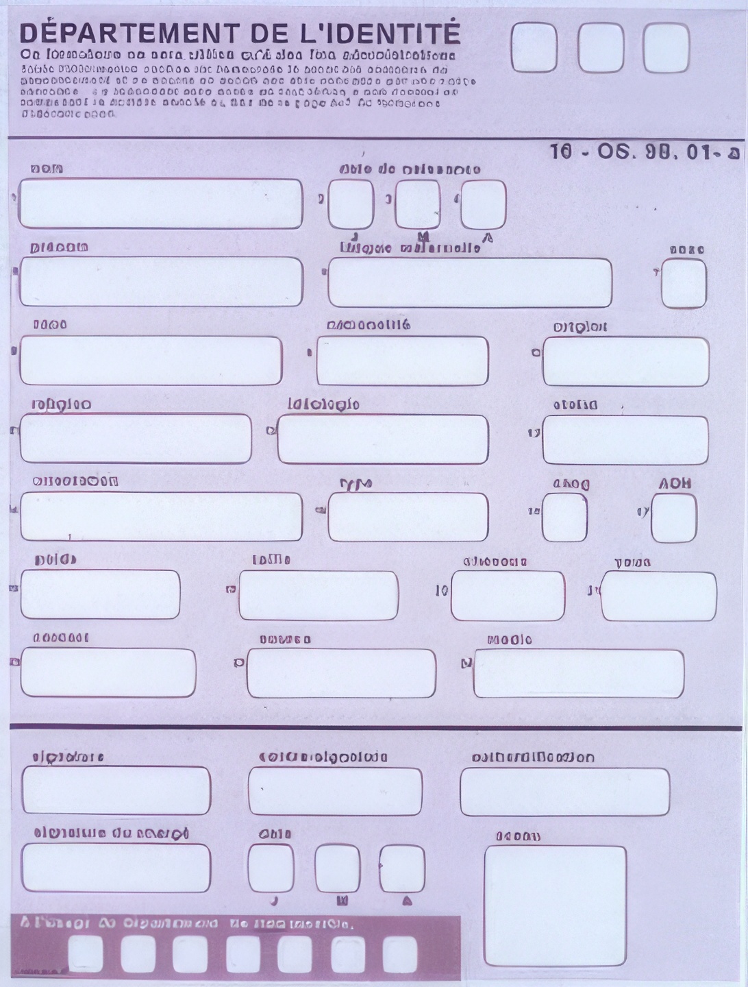 Département De L’identité